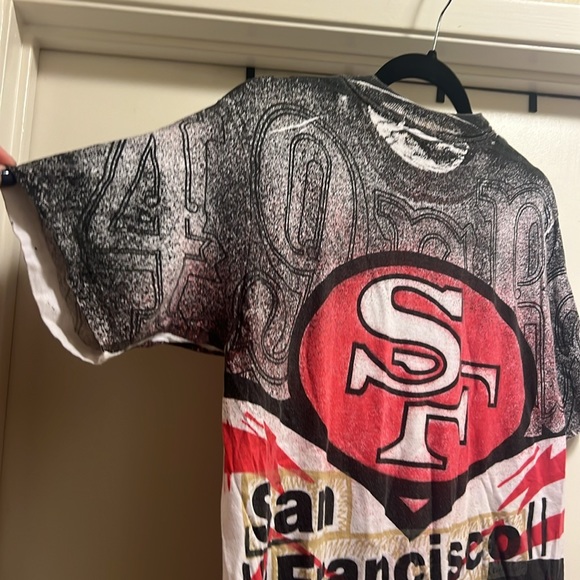 Rare vintage Magic Johnson 49er Tee M - Picture 6 of 9